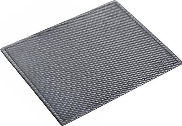 Actual product image Läufer Mousepad Ambiente Concerto leather black, black stitching