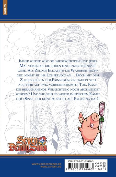 Image du produit Seven Deadly Sins 28 (Allemand, Suzuki Nakaba, 2019)