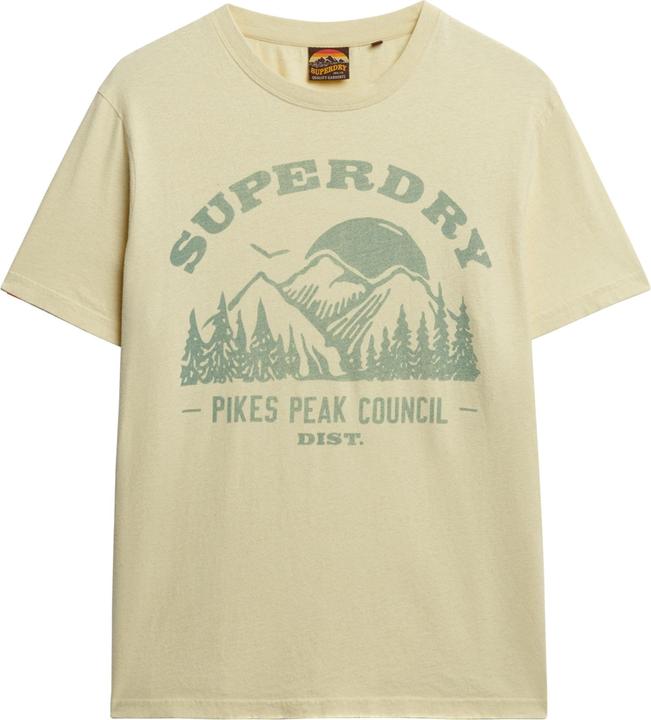Image du produit Superdry T-shirt monochrome décontracté Lo-Fi Outdoor (M)