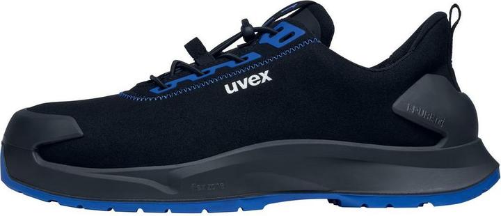 Productafbeelding Uvex Sports uvex 1 x-craft lage schoenen S2 68147 zwart, blauw wijdte 10 maat 42 (S2, 42)