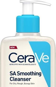 Produktbild CeraVe SA Glättende Reinigung: mildes Reinigungsgel für Gesicht und Körper bei trockener Haut (Gel, 473 ml)
