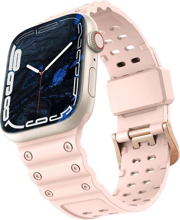 Image du produit Hurtel Strap Triple Protection Apple Watch SE strap, 9, 8, 7, 6, 5, 4, 3, 2, 1 (41, 40, 38 mm) band bracele (TPU)