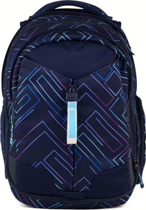 Satch Schulrucksack Match Purple Laser (30 l)