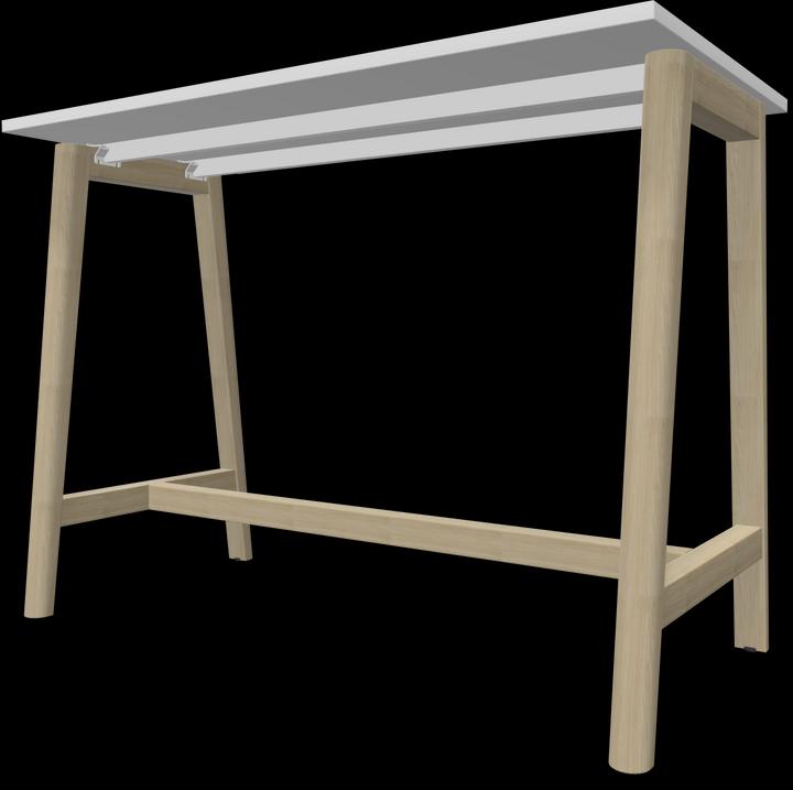 Actual product image Narbutas Nova Wood high table (140 x 70 x 105 cm)