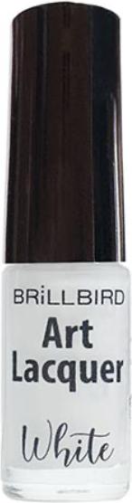 Produktbild BrillBird Weisse Art Lac 3ml (Gel-Effekt Nagellack)