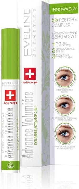 Actual product image Eveline Cosmetics Advance Volumiere Eyelash Activator 3in1 10 ml (10 ml)