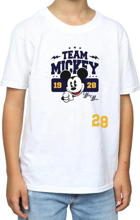 Immagine prodotto Disney Mickey Mouse Team Mickey Maglietta Ragazzi (152, 158)
