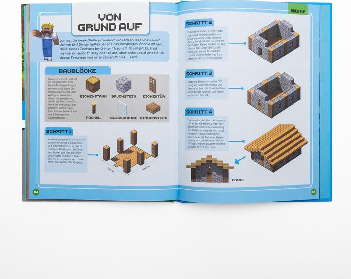 Produktbild Minecraft für Anfänger. Tipps & Tricks zum Überleben und Kreativsein (Deutsch, Mojang Ab, 2024)