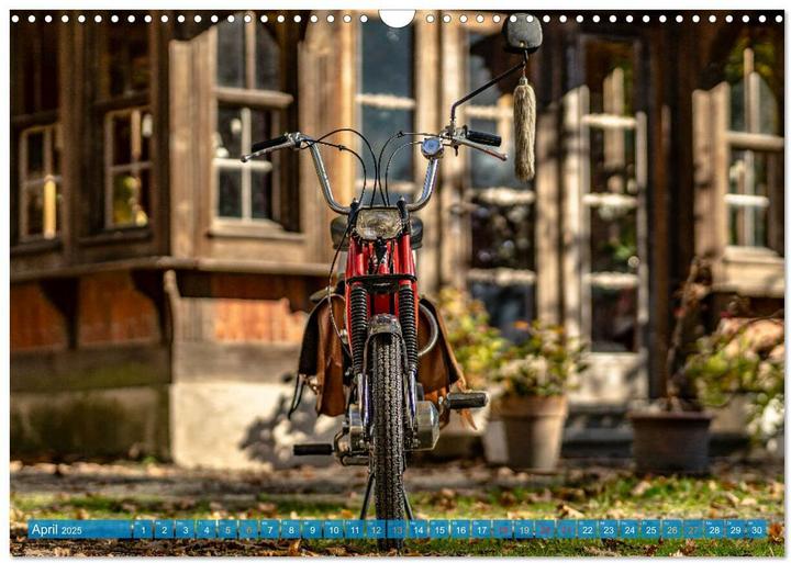 Produktbild Das Mofa meiner Jugend (Wandkalender 2025 DIN A3 quer), Monatskalender (A3, Deutsch)