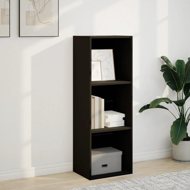Immagine prodotto VidaXL Bücherregal Standregal Büroregal Aktenregal Aufbewahrungsregal Schwarz (40 x 30 x 114 cm)