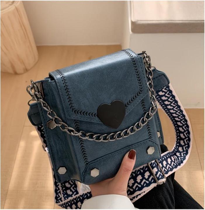Image du produit Only-Bags.Store Mini sac rétro à bandoulière, étui pour téléphone portable en cuir PU huilé à la mode, sac à main