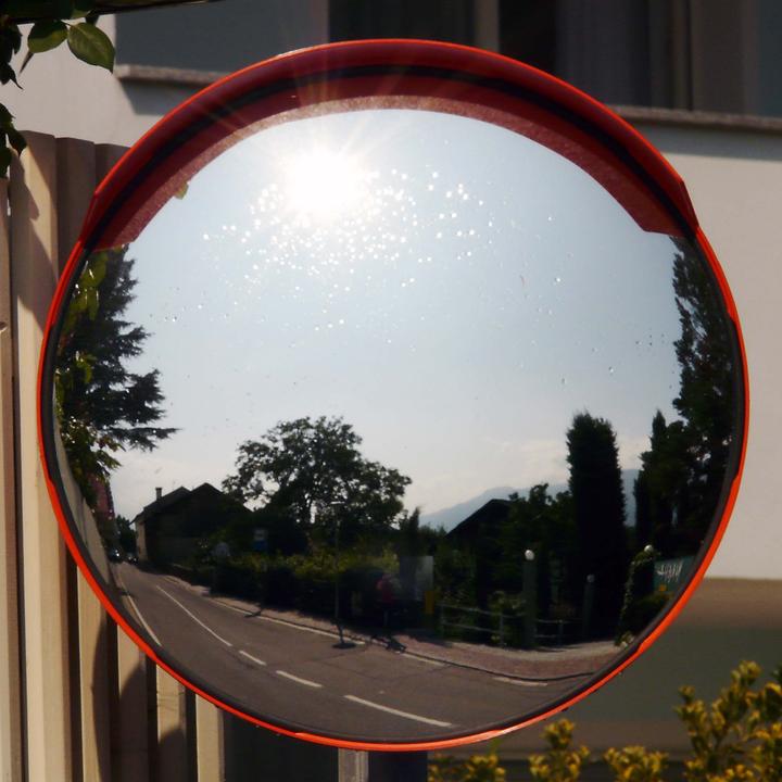 Immagine prodotto Wiltec Specchio di sicurezza 80cm specchio del traffico specchio panoramico specchio di sorveglianza