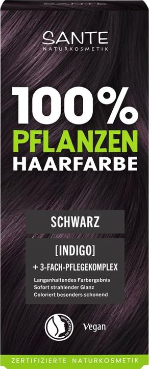 Actual product image Sante Plants hair color (Black)