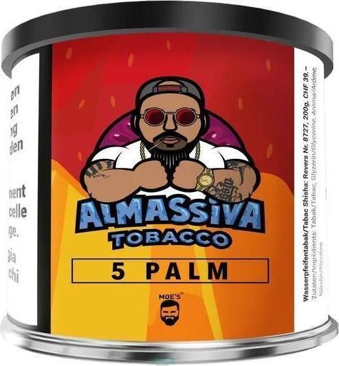 Actual product image Hookah tobacco - 5 Palm 200g (Fruity, berry, 200 g)
