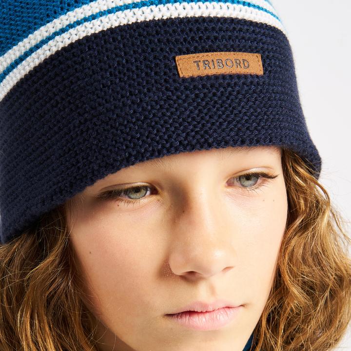 Produktbild Tribord Segelmütze Kinder warm winddicht - 100 blau (One Size)