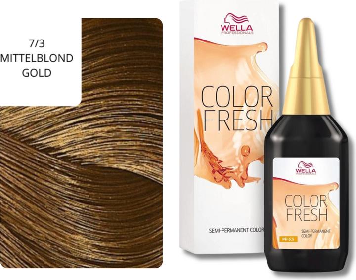 Produktbild Wella Color Fresh (7/3 mittelblond gold)