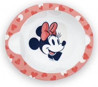 Actual product image Disney Interactive Studios Microwave Meal Set Bowl + Spoon Minnie Collector