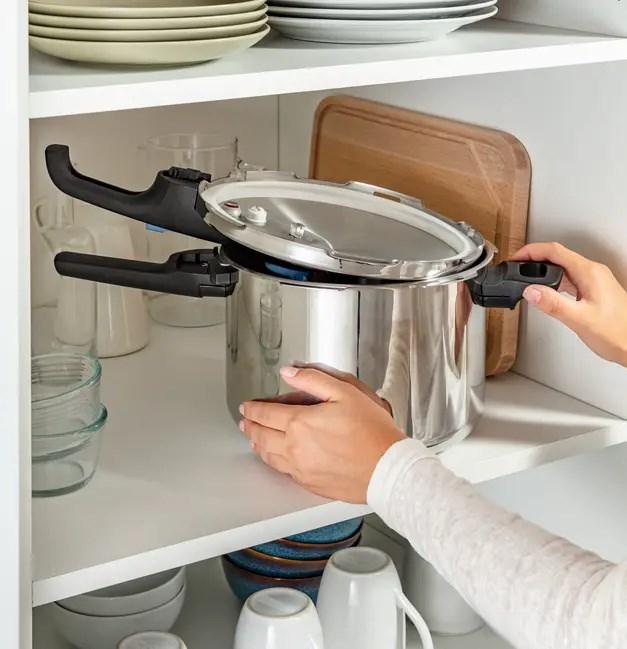 Actual product image Tefal Safe pressure cooker (Steam cooker, Stainless steel)