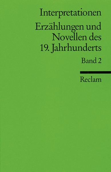 Immagine prodotto Erzählungen und Novellen des 19. Jahrhunderts 2 (Tedesco, Casa editrice Reclam, 1990)