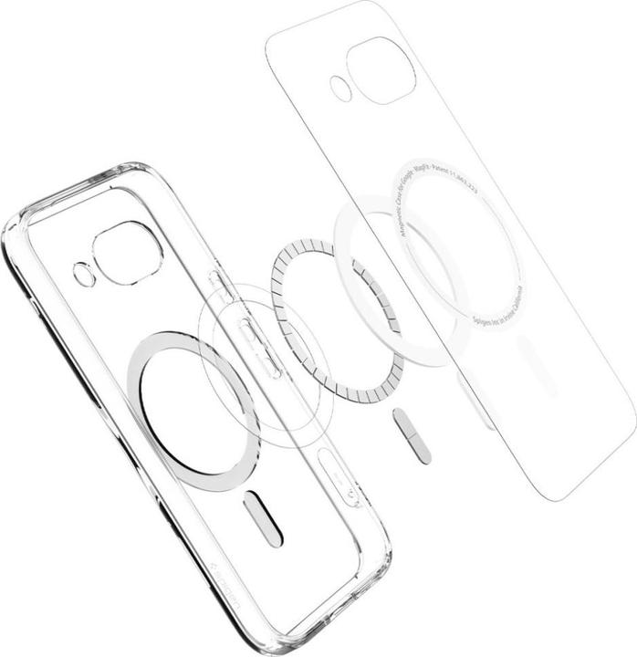 Produktbild Spigen - Ultra Hybrid MagSafe - Google Pixel 9a - Clear / White (Google Pixel 9a)