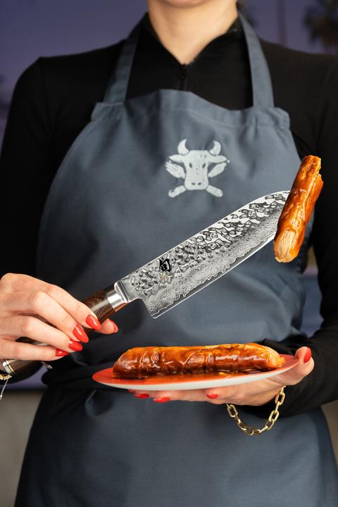 Actual product image Kai Shun Premier TDM1702-W24 Santoku 18 cm with apron (18 cm)
