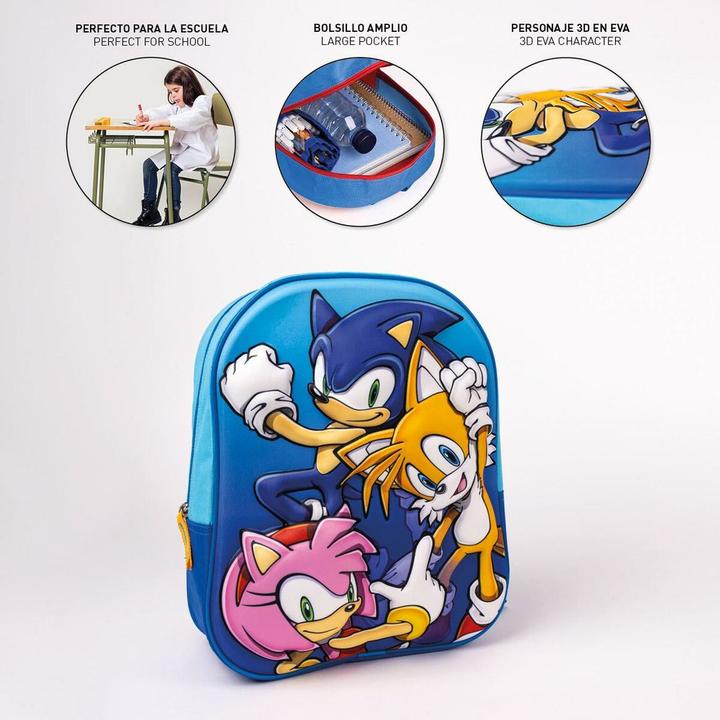Produktbild Jakks Pacific Sonic 3D-Rucksack – Freunde