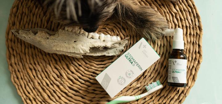 Actual product image Vet Expert StomaFerin Ultra / Zahnpflege (Dog, Cat, 30 ml)