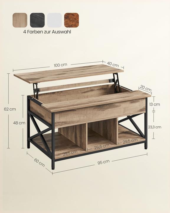 Actual product image Vasagle Relax (100 x 60 x 62 cm)