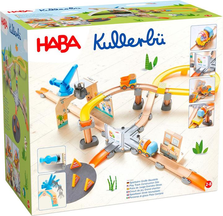 Actual product image Haba Kullerbü Playground Big Building Site **