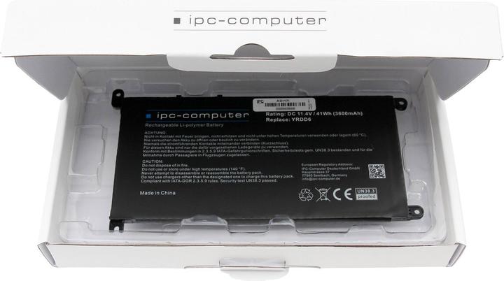 Actual product image IPC WJPC4 (3 Cells, 3600 mAh)
