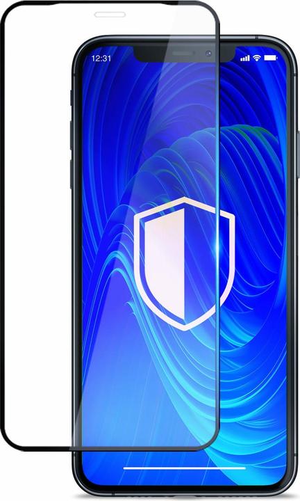 Actual product image 3MK NeoGlass for iPhone X / XS black frame (1 Piece, Apple iPhone X)