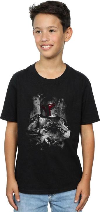 Immagine prodotto Star Wars Boba Fett Distressed Maglietta Ragazzi (128)
