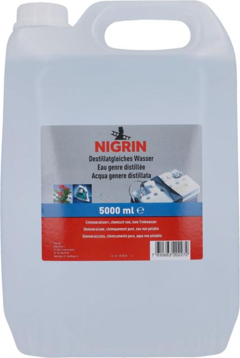 Immagine prodotto Nigrin Acqua equivalente al distillato (5 l)