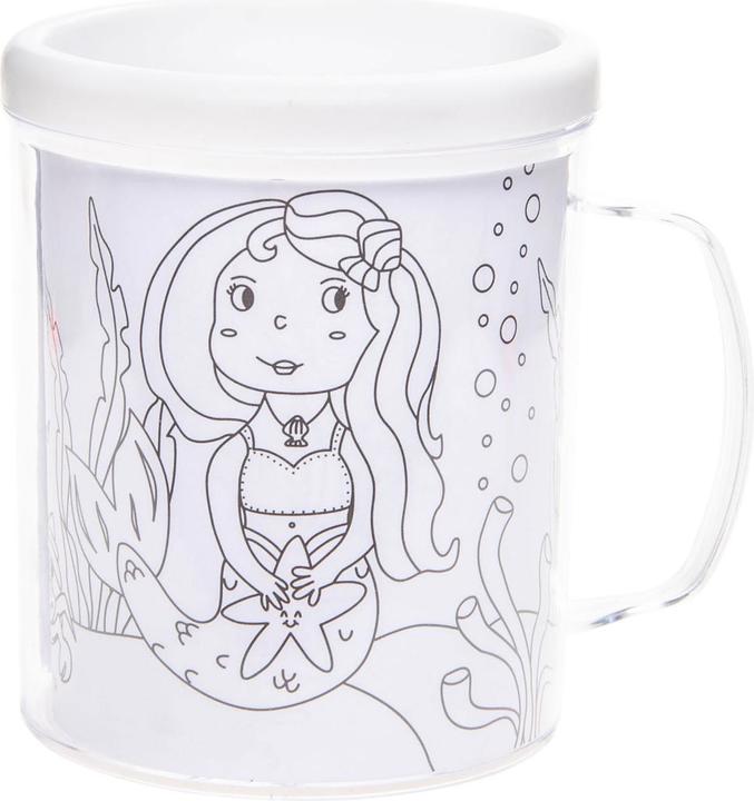 Actual product image LG-Imports Colour your own mug mermaid