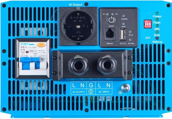 Image du produit Ective CSI 30 PRO Onduleur sinusoïdal 3000W/12V avec priorité au réseau et chargeur de batterie