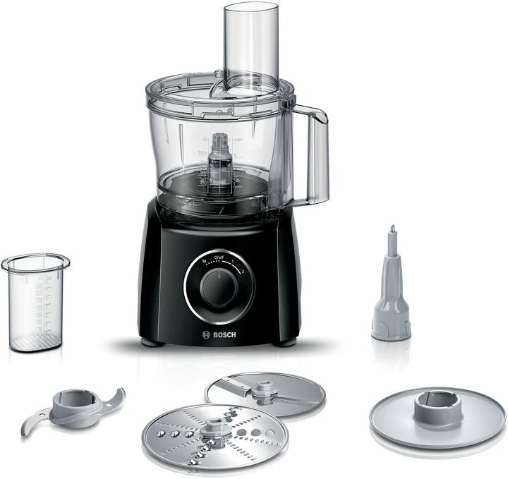 Bosch Hausgeräte Bosch MultiTalent 3 food processor 800 W 2.3 L Black, Transparent (800 W)