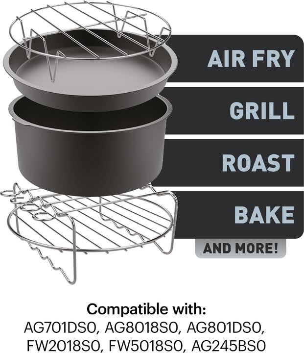 Immagine prodotto Tefal Kit Accessoires Easy Fry XXL (Diametro 20 Cm)
