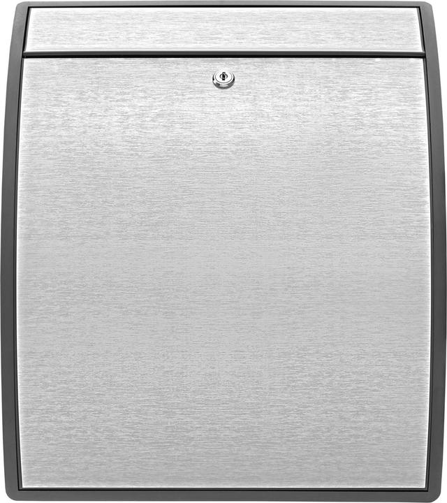 Image du produit Burg Wächter 34490 TURN 4942 ANT/Ni Boîte aux lettres plastique anthracite, serrure à clé en acier inoxydable