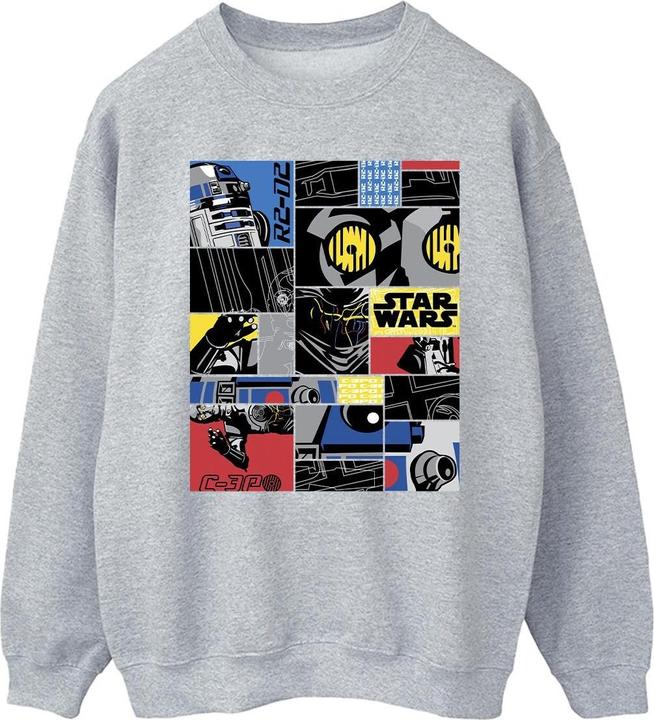 Immagine prodotto Star Wars Droid Montage Felpa Uomo (M)