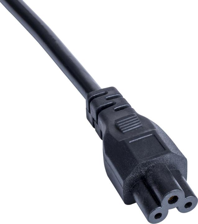 Produktbild Akyga Strom Anschlusskabel (1x Kleeblatt-Buchse C5 - 1x UK-Stecker) 1.50 m Schwa (1.50 m)