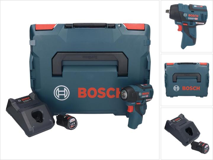 Produktbild Bosch Professional Bosch GDS 12V-115 Professional Akku Drehschlagschrauber 12 V 115 Nm 3/8" Brushless + 1x Akku 2,0 Ah