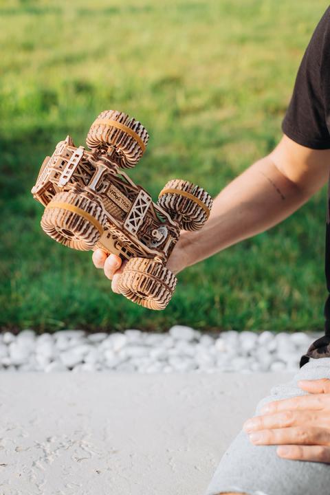 Image du produit Wood Trick Monster Truck - Kit de construction en bois 3D