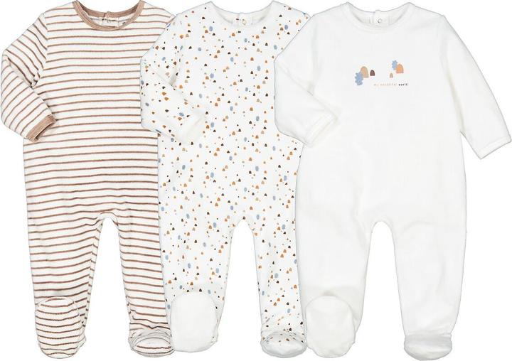 Actual product image La Redoute Collections 3-pack romper suit (74)