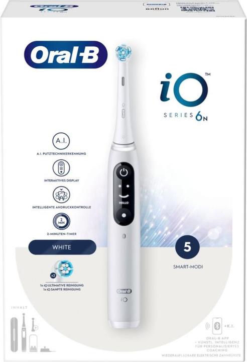 Actual product image Oral-B iO Series 6 (Oscillating toothbrush)