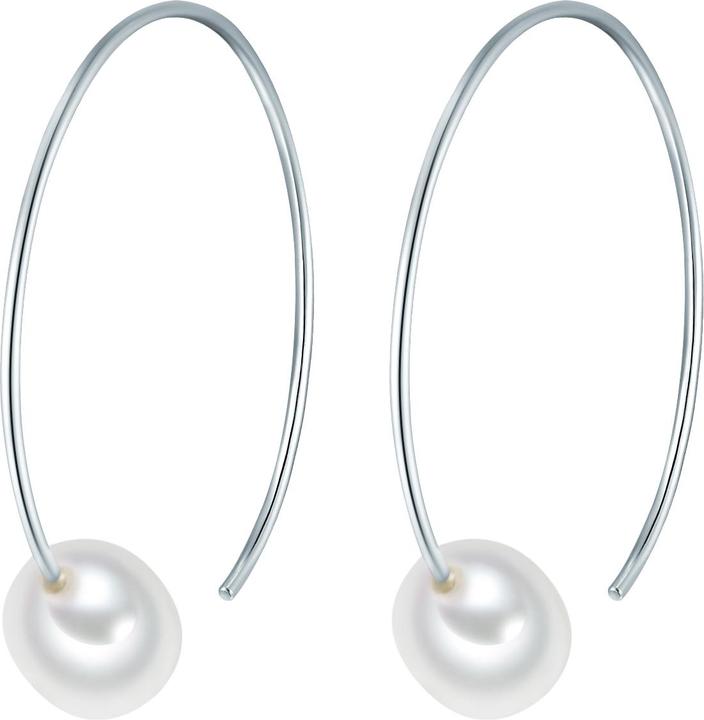 Valero Pearls Damen Sterling Silber Süsswasser-Zuchtperle silber - 28619 (Sterling Silber)