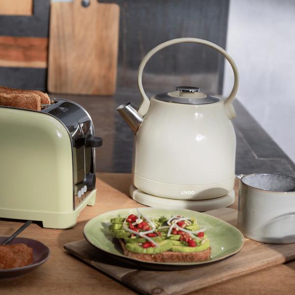 Productafbeelding Livoo Retro waterkoker 1,5 liter (1.50 l)