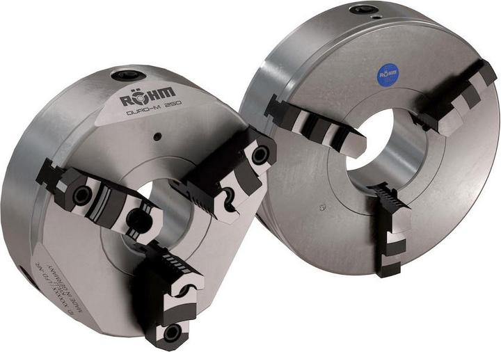 Image du produit Röhm Mandrin de tour à trois mors en acier avec centrage cylindrique DIN 702-4