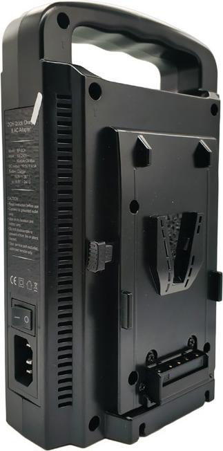 Image du produit Acconic Chargeur double monture V pour Sony BP-95W BP-GL65 BP-190WS avec câble XLR 4 broches