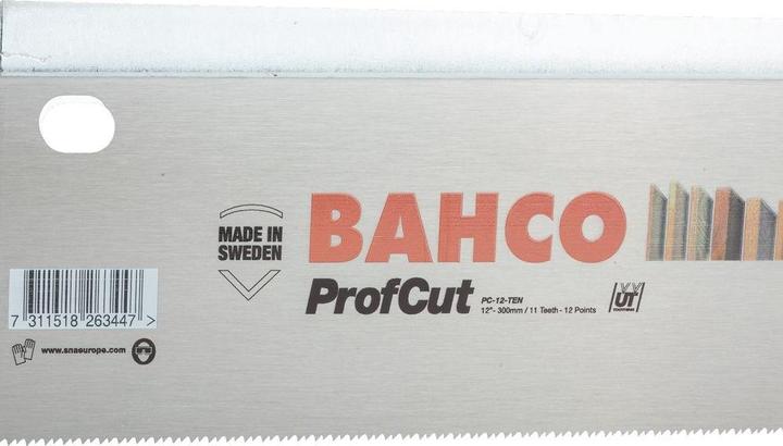 Image du produit Bahco Scie à dos ProfCut Matériaux d'épaisseur moyenne, 11/12 dents 300 mm