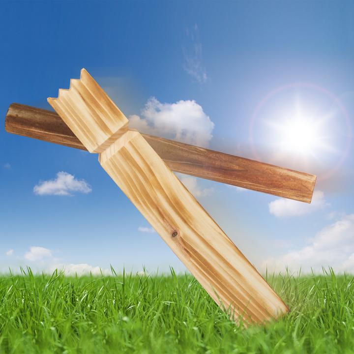 Actual product image Relaxdays Kubb game (10 x)